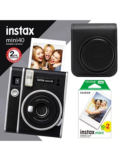 Instax Mini 40 Fotoğraf Makinası ve Hediye Seti 4