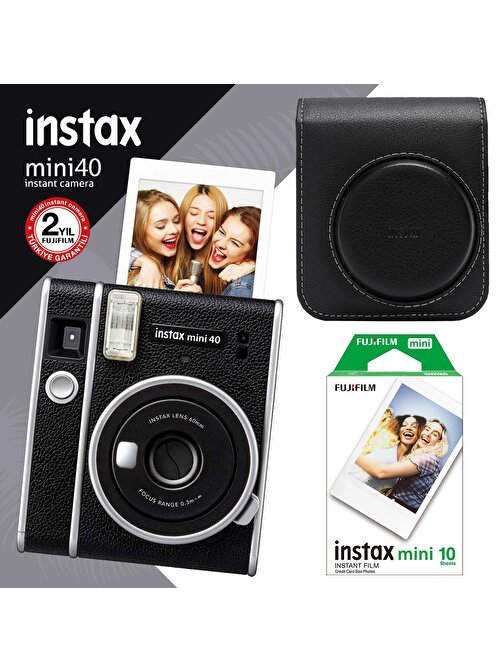 Instax Mini 40 Fotoğraf Makinesi ve Hediye Seti 3