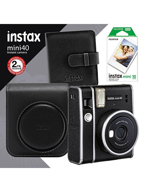 Instax Mini 40 Fotoğraf Makinesi ve Hediye Seti 2
