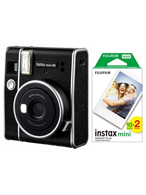 Instax Mini 40 Fotoğraf Makinesi ve 20'li Film