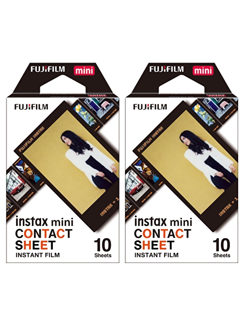 Instax mini Contact 10x2 Film Seti