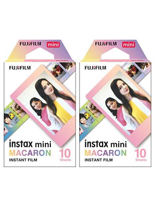 Instax mini Macaron 10x2 Film Seti