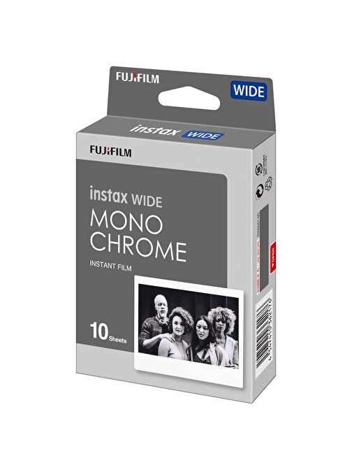 Instax Wide Monochrome 10'lu Özel Film