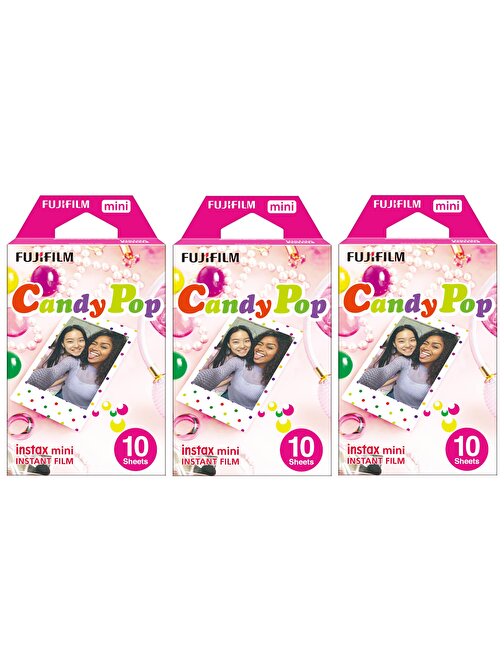 Instax mini Candy Pop 10x3 Film Seti