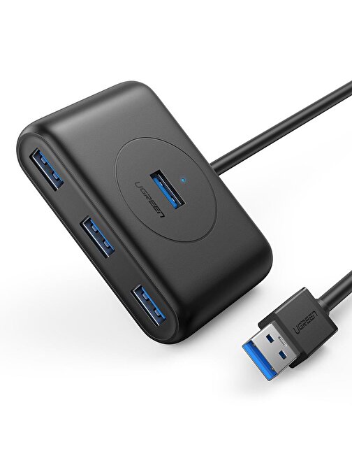 Ugreen 4 Portlu USB 3.0 Dahili Kablolu USB Çoğaltıcı Siyah