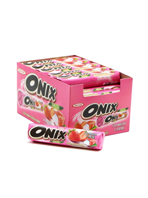 Onix Şeker Çilek Aromalı 24 Adet