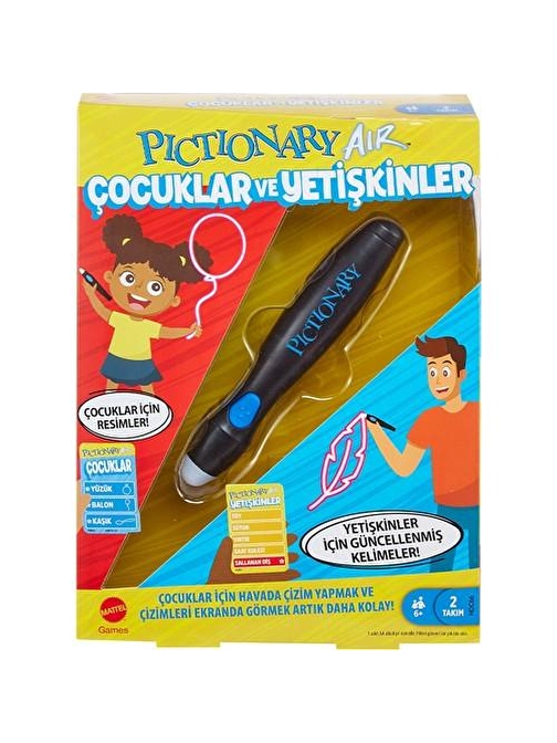 Pictionary Air Çocuklar Ve Yetişkinler Hdc66