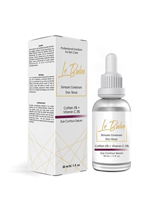 Le Balvo Caffein 5% + Vitamin C 3% Eye Contour Serum 30 ml