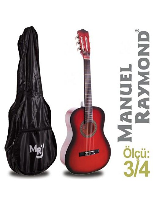Manuel Raymond MRC87RB Klasik Çocuk Gitar + Kılıf Hediyeli