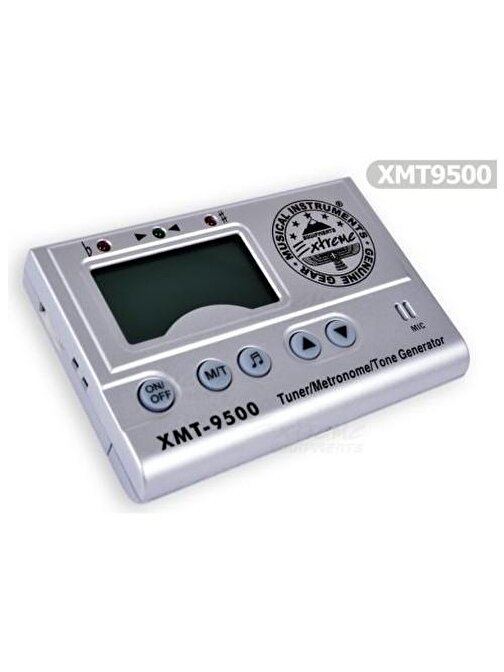 Extreme XMT9500 Dijital Gitar Akort Aleti Metronom
