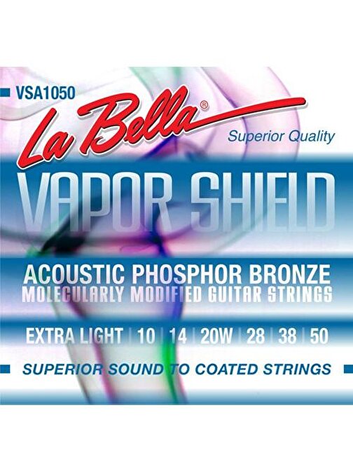 La Bella Gitar  Aksesuar   Vapor Shield VSA1050 Akustik Tel