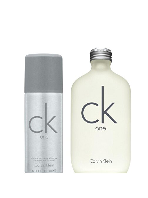 Calvin Klein One Edt 200 ml + Deodorant 150 ml Unise Parfüm Seti