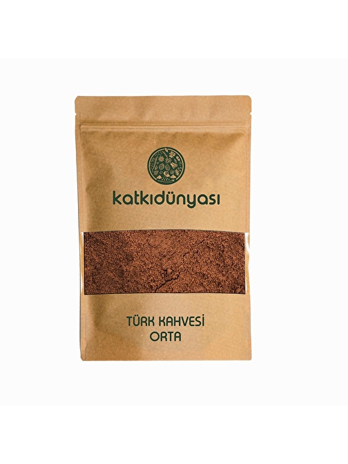 Katkı Dünyası Türk Kahvesi Orta 100 gr