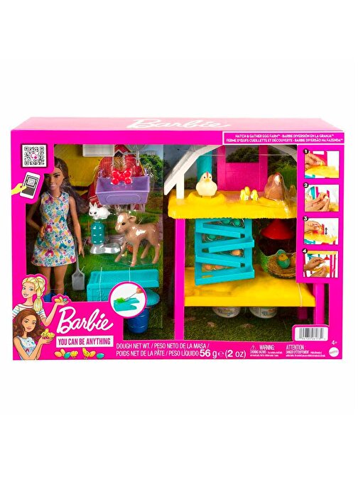 Barbie HGY88 Eğlenceli Çiftlik Hayatı Minyatür Oyun Seti 5 - 7 Yaş