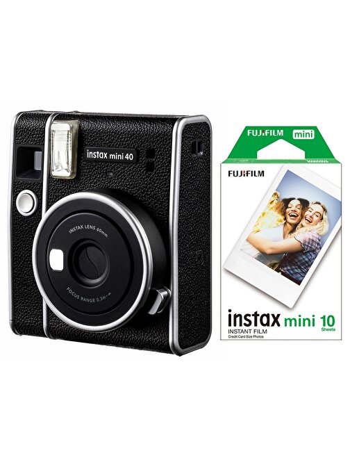 Instax Mini 40 Fotoğraf Makinesi ve 10'lu Film