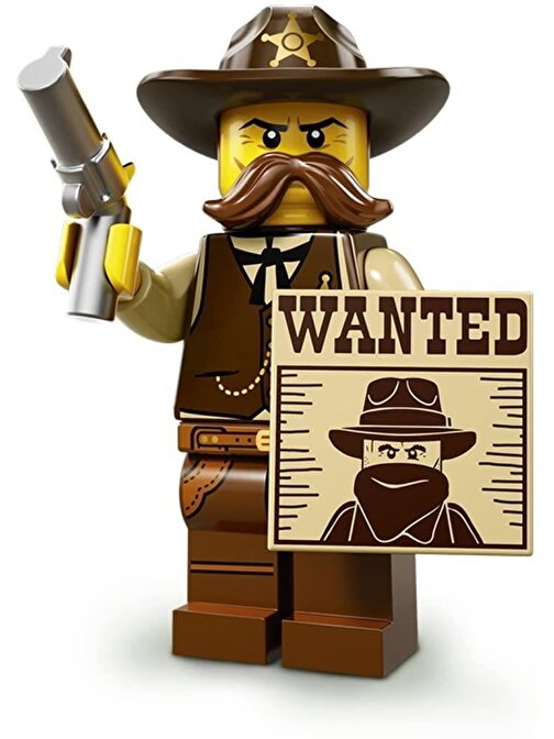 Lego Minifigür - Seri 13 Sheriff 71008