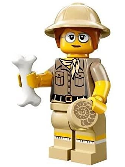 Lego Minifigür - Seri 13 Paleontologist 71008
