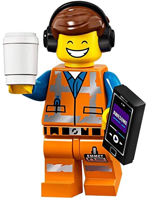 Lego Minifigür - Lego Movie 2 Awesome Remix Emmet 71023