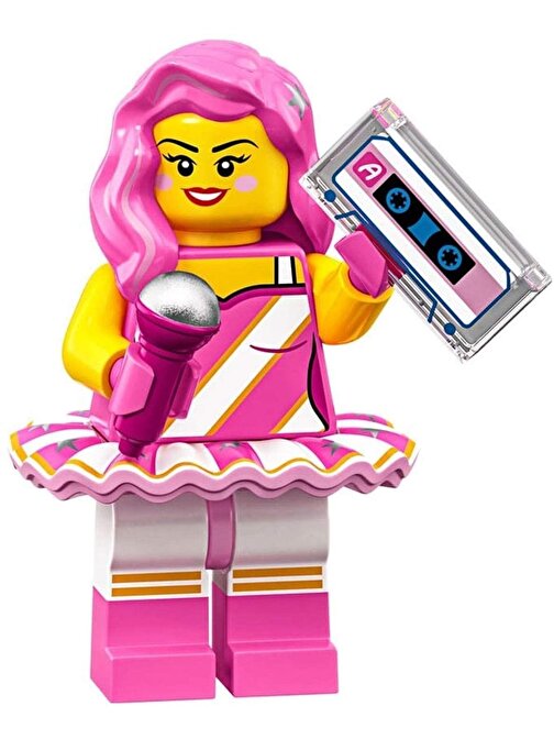 Lego MinifigürLego Movie 2 - 71023 - Candy Rapper 5 Parça Plastik Figür