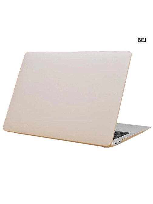 Techmaster Macbook Pro 16 2019 A2141 Cream Kılıf Ultra İnce