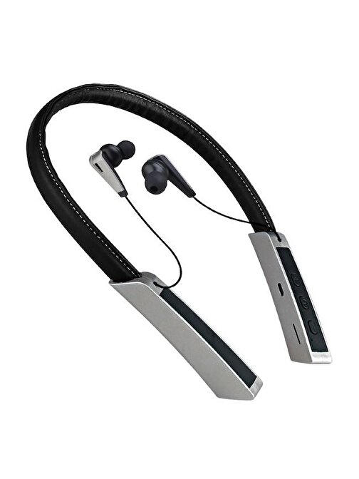 Sprange Sr-E70 Kablosuz Silikonlu Kulak İçi Bluetooth Kulaklık Siyah-Gri