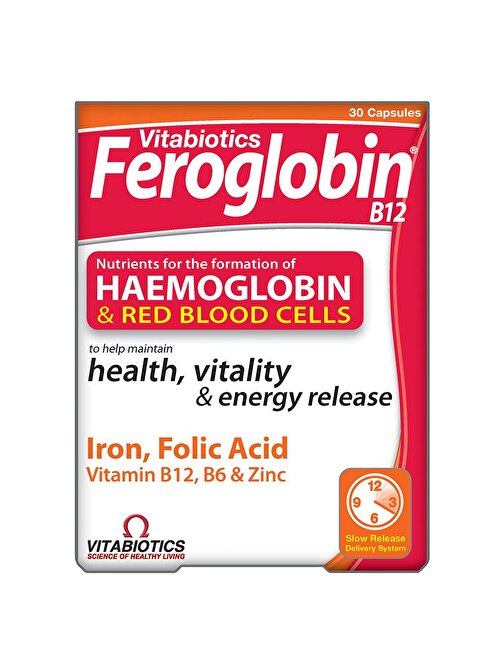 Vitabiotics Feroglobin 30 Kapsül