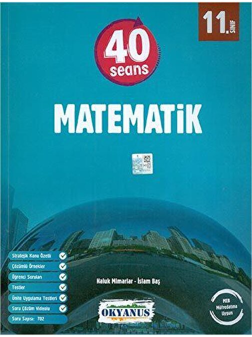 Okyanus Yayınları 11.Sınıf 40 Seans Matematik
