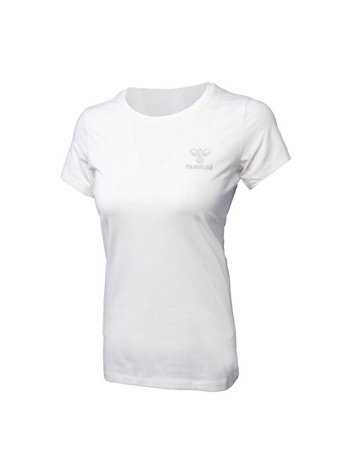 Hummel Beyaz Kadın Uzun T-Shirt 911306-9003 HMLDENI T-SHIRT