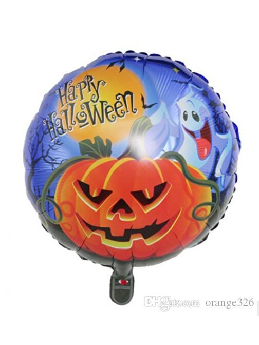 BSSM Happy Halloween Folyo Balon 18 inç