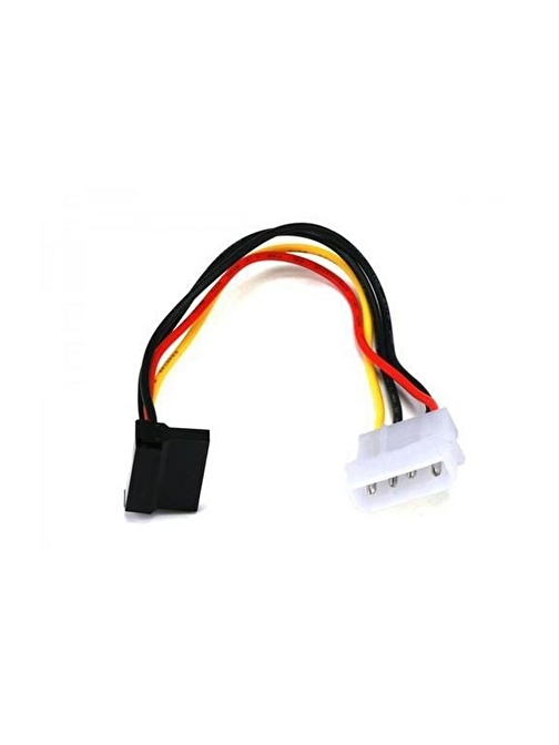 Ti-Mesh Power Sata Small 4 Pin Male To 15 Pin - 12Cm