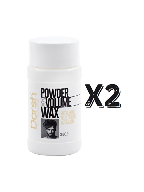 Dorsh Saç Şekillendirici Pudra Wax 20 gr Volume x 2