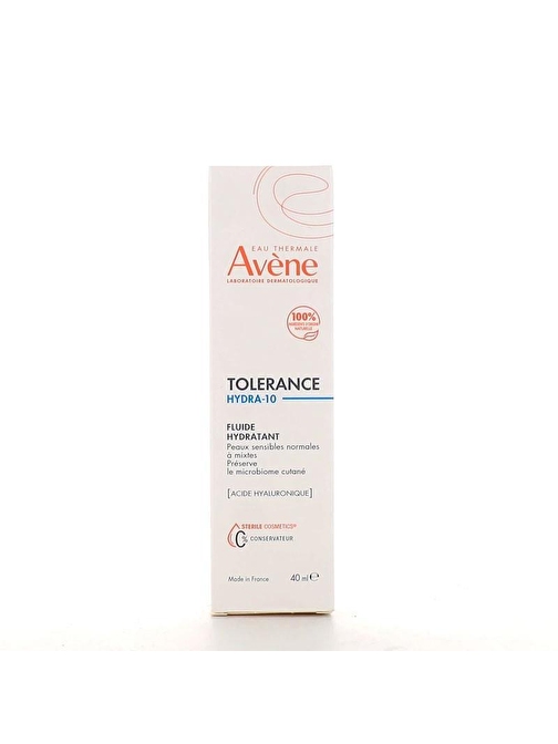 Avene Tolerance Hydra-10 Hydrating Fluid 40 ml