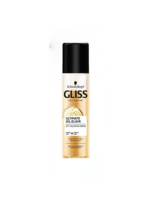 Schwarzkopf Gliss Ultimate Oil Elixir Sıvı Saç Bakım Kremi 200 ml