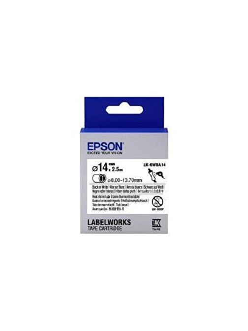 Epson Lk-7Wbn Standard Beyaz Üzeri Siyah 36Mm 9Metre Etiket