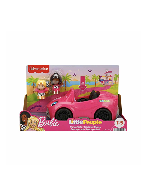 Fisher Price Hjn53 Little People Barbie Oyuncak Arabası