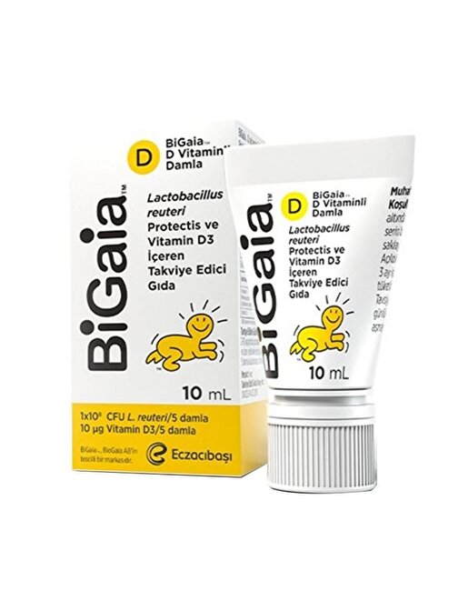 Eczacıbaşı Bigaia Probiyotik Vitamin D3 Damla 10 Ml
