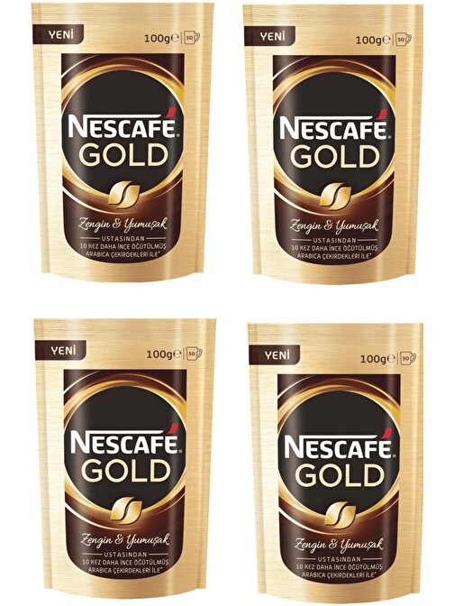 Nescafe Gold 100 gr x 4 Adet