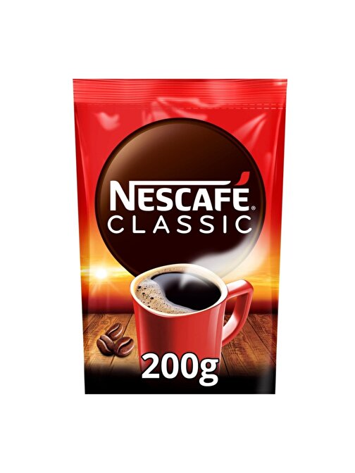 Nescafe Classic Hazır Kahve Ekopaket 200 gr