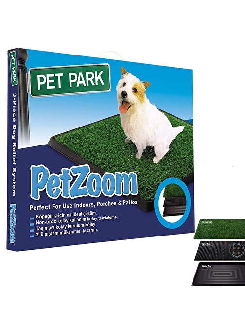 Petzoom Pet Park Mini - Yavru Köpek Tuvalet Eğitimi