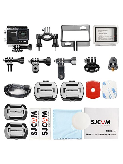 Sjcam SJ6 Legend 4K 2160p 24 Fps Aksiyon Kamerası Siyah