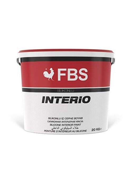 Fbs İnterio Silikonlu İç Cephe Boyası 20 kg Limon Sarısı