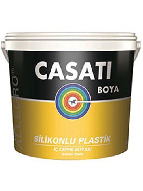 Casati Allegro Silikonlu İç Cephe Boyası 20 kg Köpük