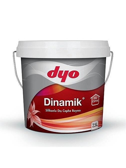 Dyo Dinamik Silikonlu Dış Cephe Boyası 7.5 lt  Hareli