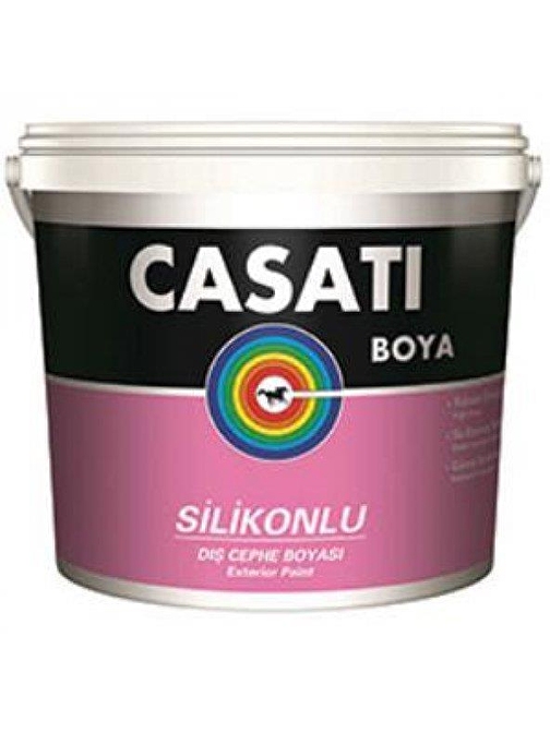 Casati Silikonlu Dış Cephe Boyası 15 lt  Açık Krem