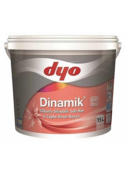 Dyo Dinamik Silikonlu Soft Mat İç Cephe Boyası 15 lt Latte