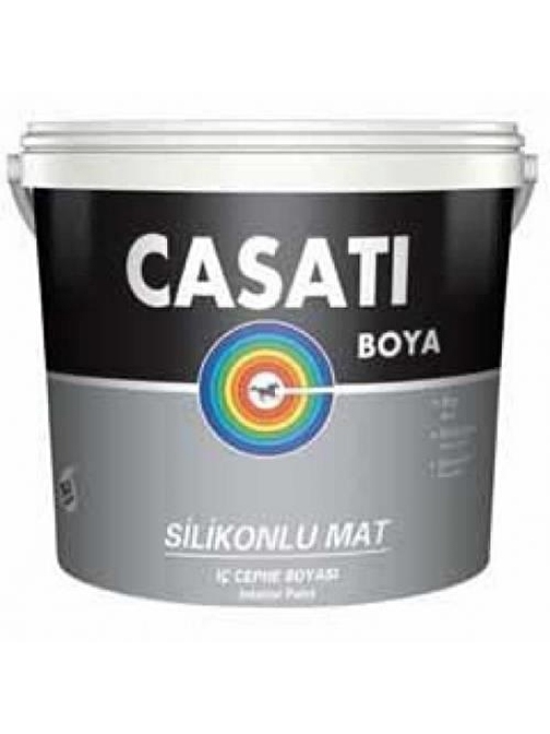 Casati Silikonlu Mat İç Cephe Boyası 7.5 Lt