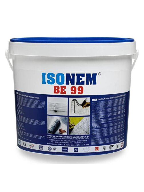 İsonem Be99 Elastik Dış Cephe Boyası 18 kg İso-060