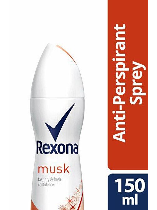 Rexona Deodorant 150ml Musk Pudrasız