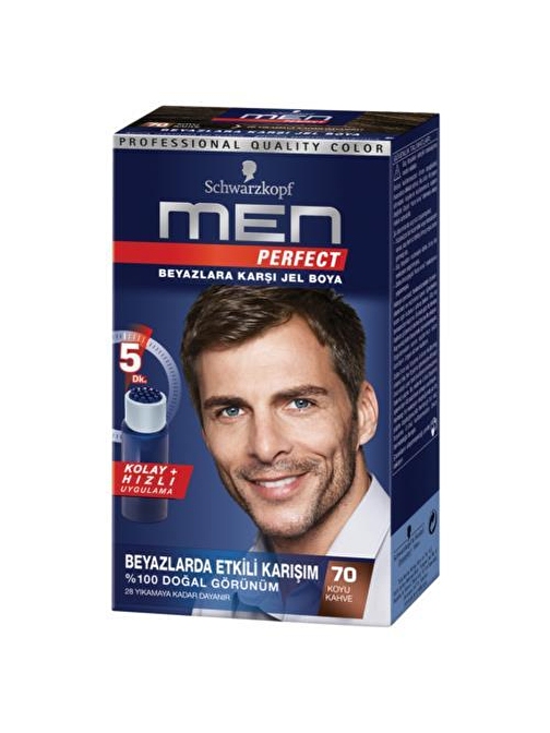 Schwarzkopf Men Perfect Erkek Saç Boyası 70