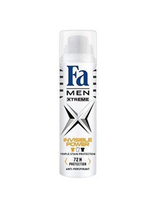 Fa Men Deodorant Xtreme Invısıble Power Beyaz Leke Karşıtı 150 ml